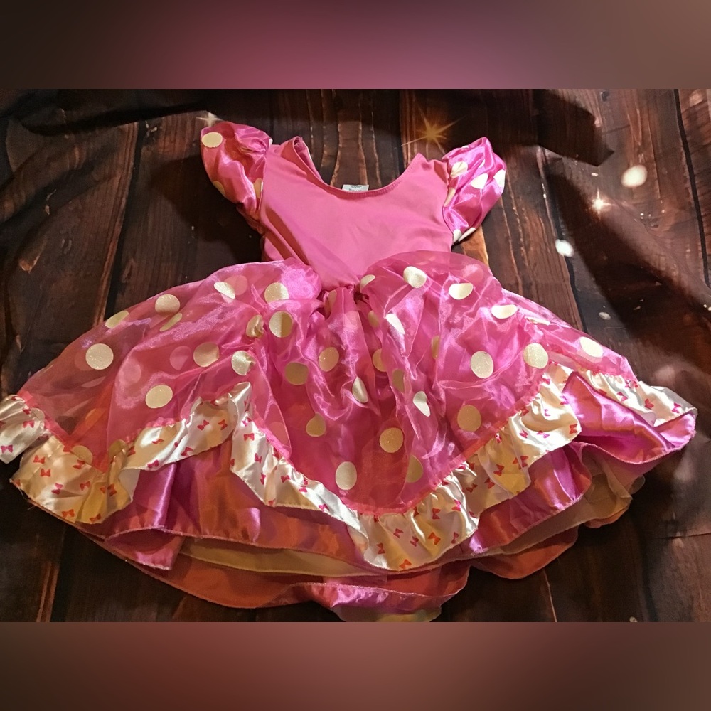 Disney store Minnie Mouse pink costume dress for girls size 4 - Picture 8 of 10